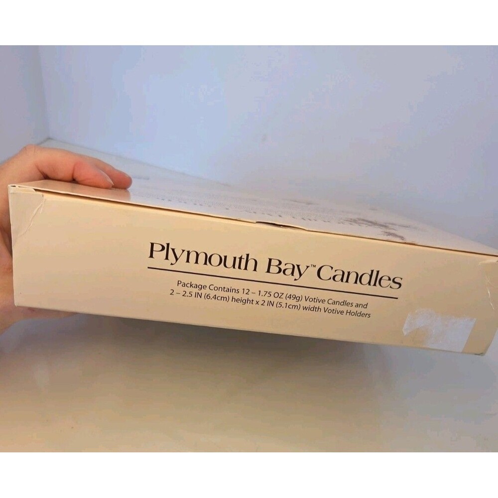 Vintage Yankee Candle Plymouth Bay 12-Votive Sampler Gift Set - Unused New... - Picture 10 of 10